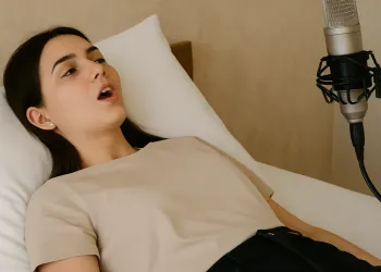 Yatarak Şarkı Söylenir mi? (Faydaları, Riskleri ve Doğru Teknikler)