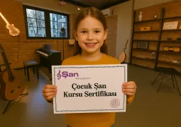 çocuk şan kursu sertifikası